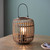 Mattias Matt Black with Natural Bamboo Shade Table Lamp