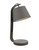 Zakara Grey Washed Wood with Grey Shade Table Lamp