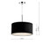 Zaragoza 3 Light Black 400MM Pendant Light