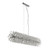 Searchlight Sunburst 16 Light Chrome and Glass Beads Bar Pendant Light 