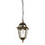 Searchlight New Orleans Lantern Black Gold with Glass Pendant Light 