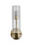 Searchlight Scope Satin Brass with Etched Glass IP44 Bathroom Wall Light 