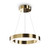 Saturno Brass 40cm LED Ringed Pendant Light