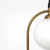 Maytoni Ring 2 Light Brass and Black with White Diffusers Pendant Light 