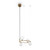 Maytoni Ring 4 Light Brass and Black with White Diffusers Pendant Light 