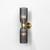 Maytoni Antic 2 Light Gold with Grey Diffuser Up and Down Wall Light 