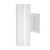 Maytoni Bowery 2 Light White Up and Down IP54 Wall Light 