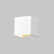 Maytoni Fulton White Square IP54 LED Wall Light 