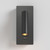 Maytoni Mirax Black Adjustable Reading Light Rectangle LED Wall Light 
