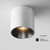 Alfa LED White Dimmable 12W 3000K Surface Downlight