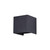 Maytoni Fulton Black Square IP54 LED Wall Light 