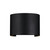 Maytoni Fulton Black Curve IP54 LED Wall Light 