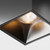 Maytoni Alfa LED Black Square Dimmable 12W 3000K Surface Downlight 