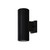 Maytoni Rando 2 Light Black Up and Down IP54 Wall Light 