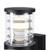 Maytoni Bronx 2 Light Black Up and Down IP54 Wall Light 
