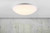 Ask 36 LED White with Matt White Glass Ceiling Light