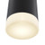 Maytoni Kilt Black with White Opal Diffuser Up and Down Wall Light 