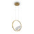 Maytoni Lunare Brass with Clear Diffuser Pendant Light 