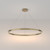 Maytoni Rim Brass 100cm LED Ringed Pendant Light 