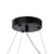 Maytoni Dallas 11 Light Black with Smoke Glass Diffusers Pendant Light 