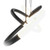 Maytoni Node 4 Light Black with White Diffuser Bar Pendant Light 