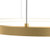 Maytoni Glint Brass with White 60cm LED Ringed Pendant Light 