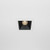 Maytoni Alfa LED Black with White 10W 3000K Dimmable Square Recessed Light 