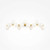 Dallas 13 Light Satin Brass with White Opal Diffuser Wall Light