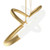 Maytoni Node 4 Light Gold with White Diffuser Bar Pendant Light 