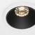 Maytoni Alfa LED Black with White 10W 3000K Round Recessed Light 