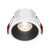Maytoni Alfa LED Black with White 15W 3000K Dimmable Round Recessed Light 