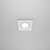 Maytoni Atom White Adjustable Square Ceiling Recessed Light 