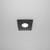 Maytoni Atom Black with White Diffuser Adjustable Square Ceiling Recessed Light 