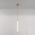 Maytoni Ray Gold with White Diffuser 20W Pendant Light 