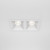 Maytoni Alfa LED 2 Light White 10W 4000K Dimmable Square Recessed Light 