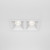 Maytoni Alfa LED 2 Light White 10W 4000K Square Recessed Light 