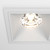 Maytoni Alfa LED 2 Light White 15W 3000K Dimmable Square Recessed Light 