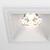 Maytoni Alfa LED 2 Light White 15W 3000K Square Recessed Light 