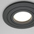 Maytoni Atom Black with White Diffuser Adjustable Round 2.5cm Ceiling Recessed Light 