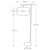 Elstead Lighting Balance Polished Brass with Brown Shade Floor Lamp 