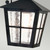 Elstead Lighting Canterbury Black Lantern Downward IP43 Wall Light 