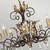 Elstead Lighting Amarilli 10 Light Bronze and Gold Chandelier 
