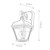 Elstead Lighting Bayview Black 27cm IP44 Wall Light 
