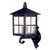 Elstead Lighting Winchester Black Lantern IP44 Wall Light 