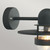 Norlys Bergen Black IP55 Wall Light 