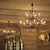 Elstead Lighting Amarilli 15 Light Bronze and Gold Chandelier 
