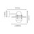 Norlys Bergen Galvanised IP55 Wall Light 