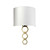 Elstead Lighting Clark Antique Brass 29cm Wall Light 