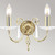 Aegean 2 Light Polished Brass Wall Light