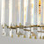 Elstead Lighting Aries 4 Light Polished Nickel with Crystal 47cm Pendant Light 